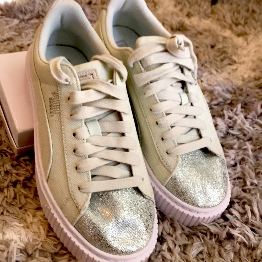 NWOT Puma Mint Green Sneakers Women’s Size 6.5